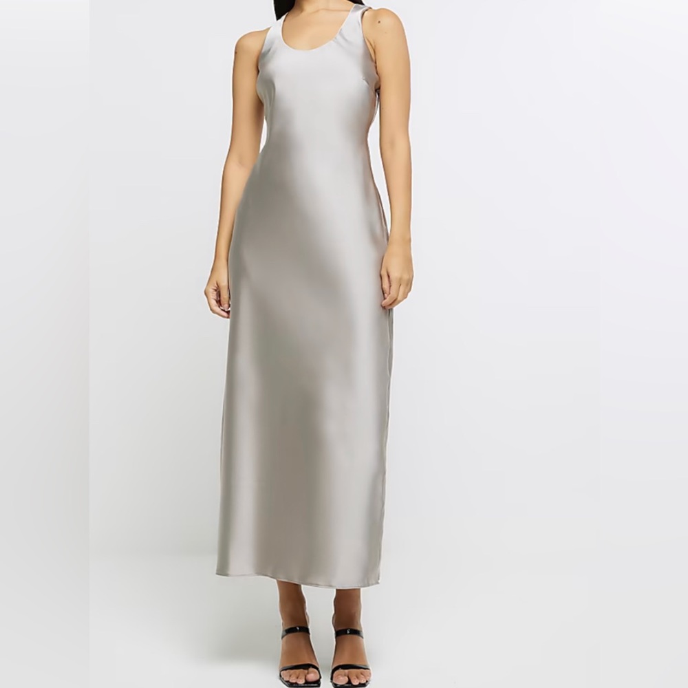 ✨NWT‼️ River Island Satin Slip Dress - Picture 1 of 12